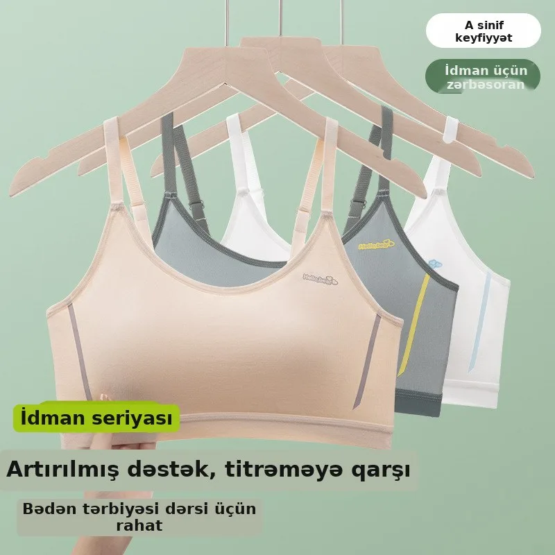 Yeniyetmə qız üçün modal idman büstqalteri