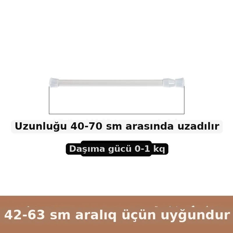 Deşiksiz uzadılan duş pərdəsi çubuğu, şəkil 3