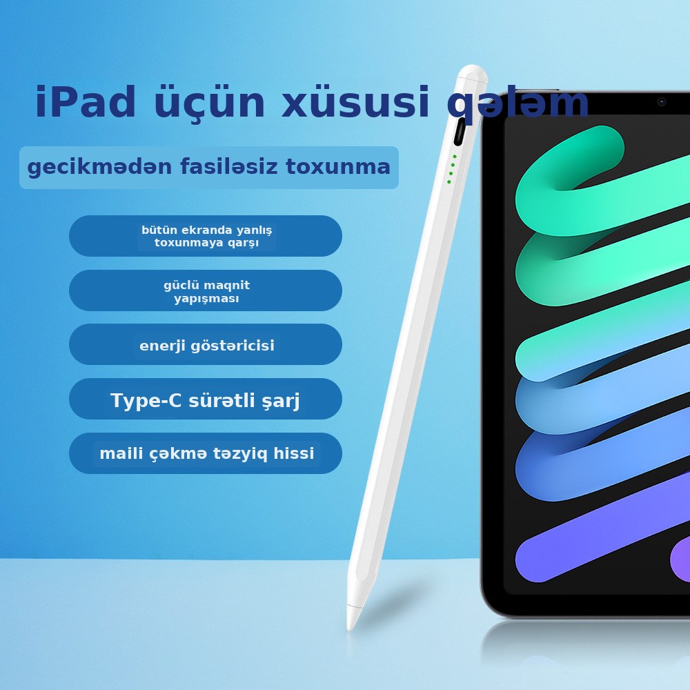 iPad üçün manyetik stilus qələm