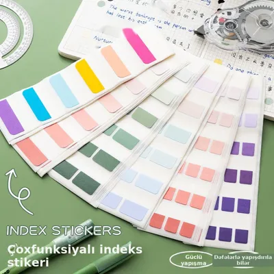 Yapışqanlı indeks nişan etiketləri