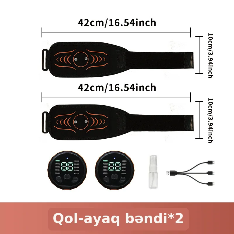 Tam bədən üçün EMS qarın əzələ stimulyatoru, şəkil 4