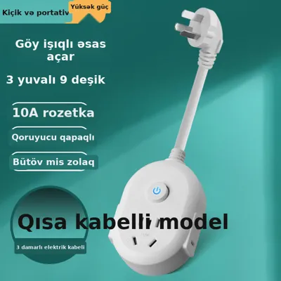 USB uzatma kabeli bir girişdən üçə