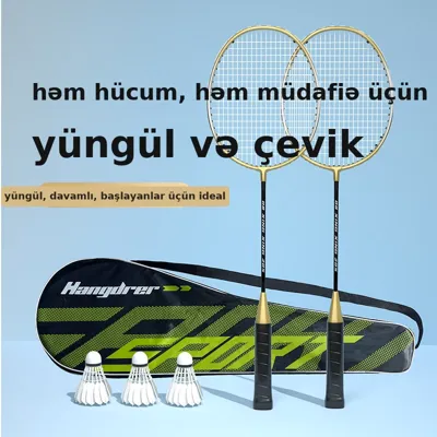 Badminton raketi dəsti, başlanğıc üçün