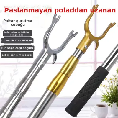 Uzanan paltar götürmə çəngəli